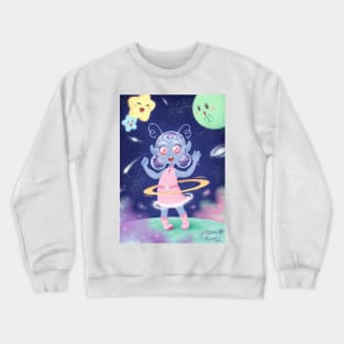 Alien girl Crewneck Sweatshirt